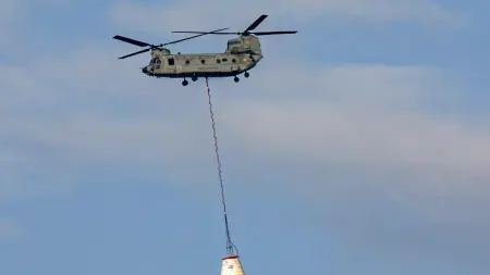 ககன்யான் திட்டம். இரண்டாவது ஒருங்கிணைந்த வான்வழி வீச்சு சோதனை