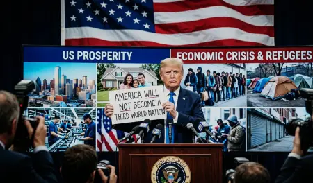 அமெரிக்கா மூன்றாம் உலக நாடாக மாறாது: டிரம்பின் எச்சரிக்கை – பொருளாதாரச் சரிவும் அகதிகள் பிரச்சினையும்