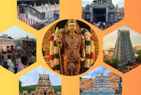 அருளும் ஆன்மீகமும் பொங்கும் முருகனின் ஆறுபடை வீடுகள்